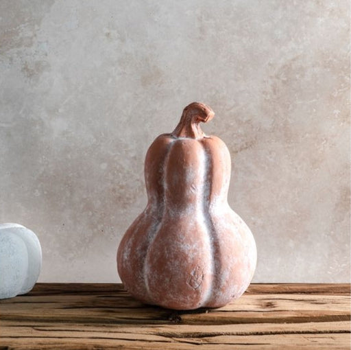 Small Orange Terracotta Gourd