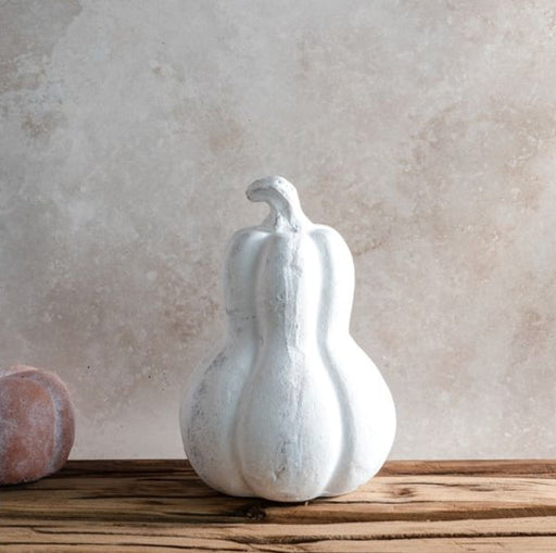 Small White Terracotta Gourd