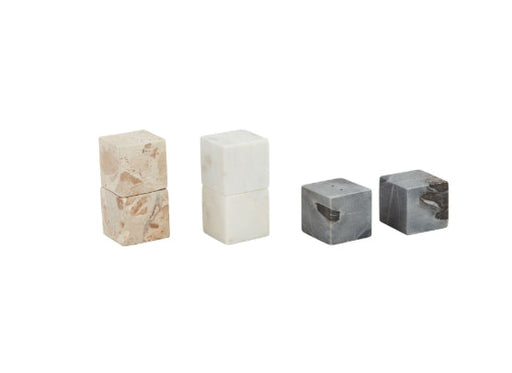 Marble Salt & Pepper Sets - Assorted Colour