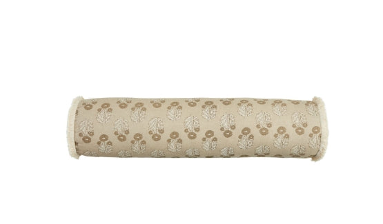 Block Print Bolster Pillow