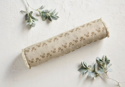Block Print Bolster Pillow