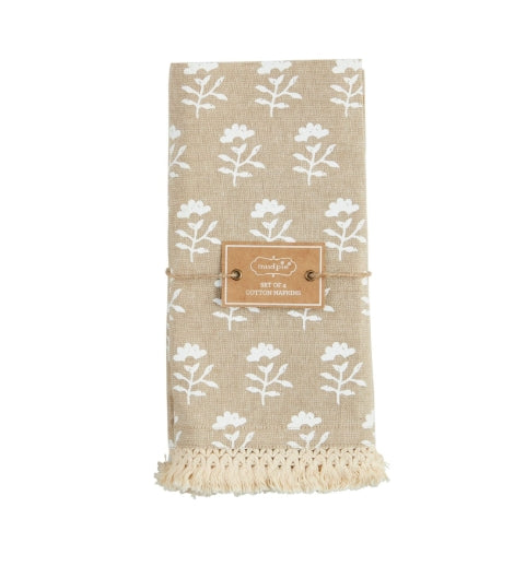 Block Print Napkin Sets Assorted