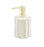 White Seagrass Soap Pump
