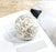 Charcoal Floral Heirloom Decorative Ball