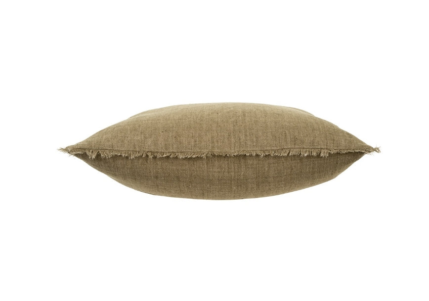 Kelp Lina Linen- 24" Pillow