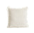 Cream Ruffle Pillow- 24" x 24"