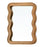 Wavy Mango Wood Mirror