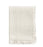 Cream Ruffle Throw Blanket