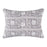 Grey Lirelle Quilted Pillow