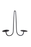 Black Iron Dual Candle Sconce