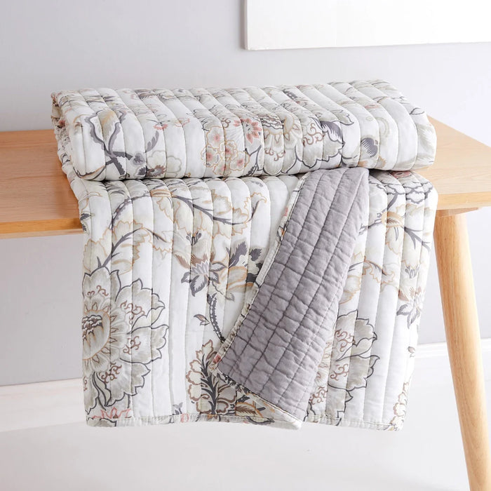 Ophelia Quilted Throw Blanket