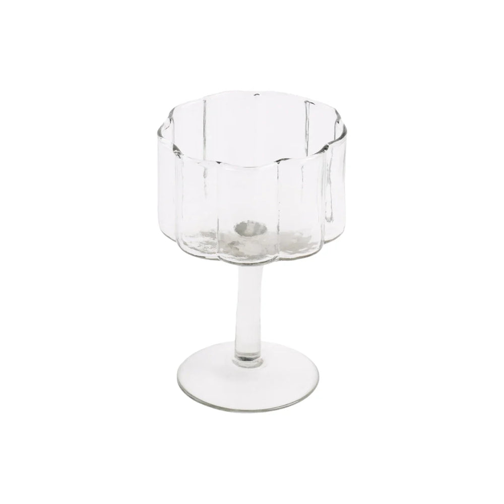 Daisy Coupe Glass