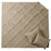 Muslin Floral Stitch Taupe Bedding Quilt Set